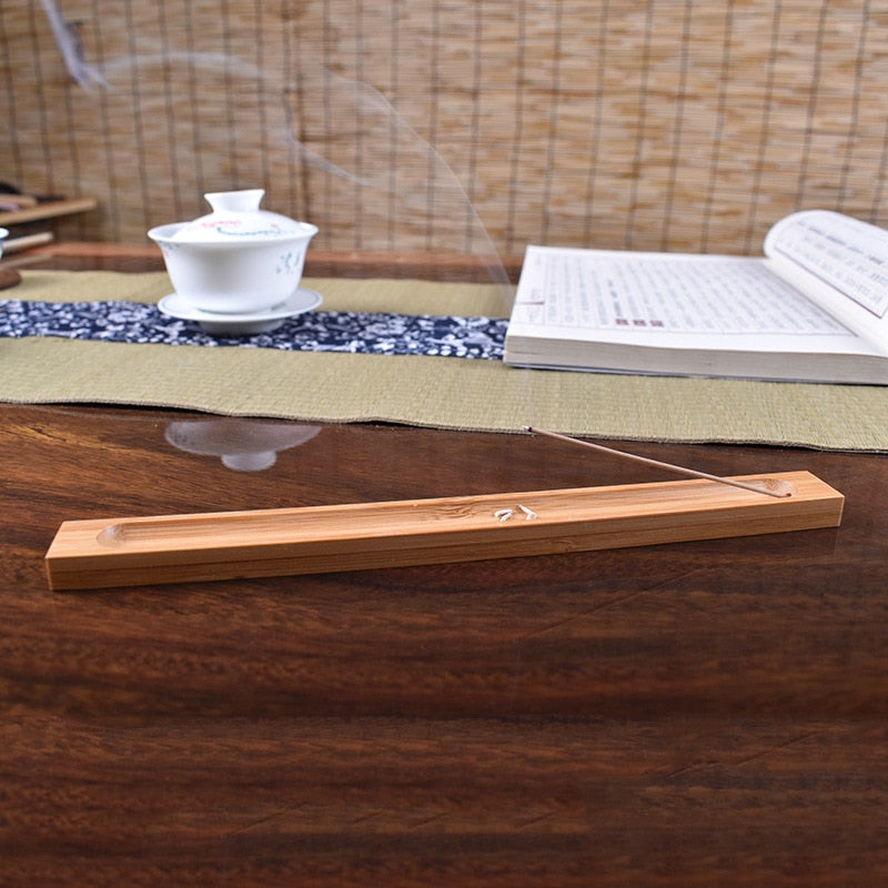 Wood Incense Stick Holder