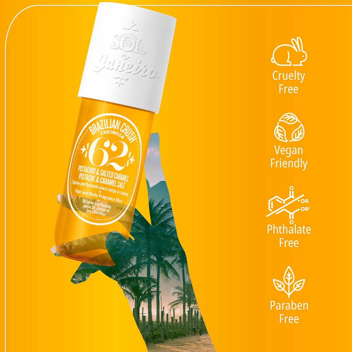 sol de Janeiro brazilian crush cheirosa 62 perfume spray  90ml